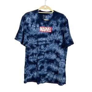 Marvel Tie Dye Shirt Blue 2XL